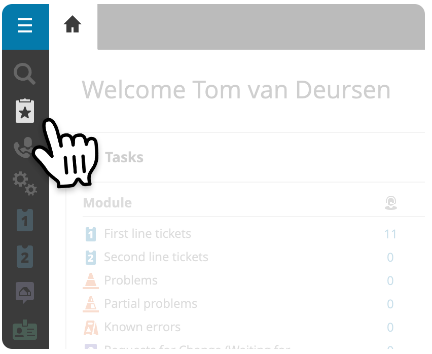 bookmarks button in sidebar